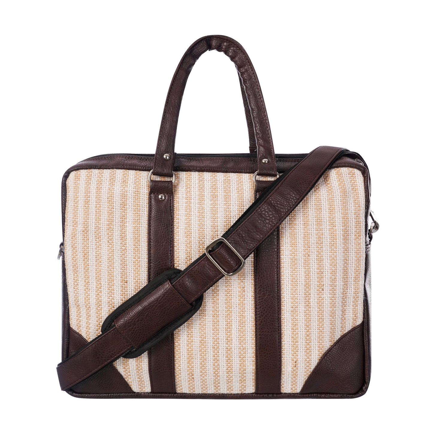 Handmade Designer Premium Jute Laptop Bag | CTLB0004