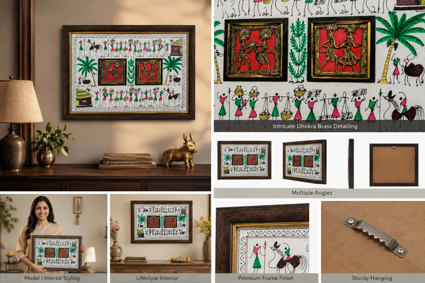 Two Figure X 2 Square Jali Frame