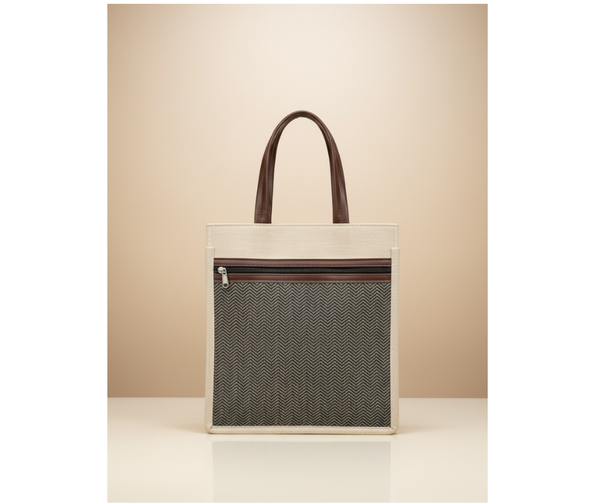 Sophisticated Jute Carry Bag