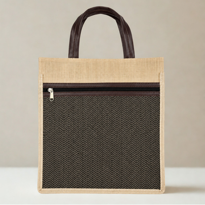 Sophisticated Jute Carry Bag