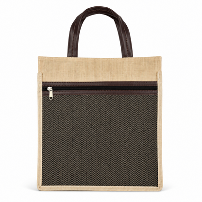 Sophisticated Jute Carry Bag