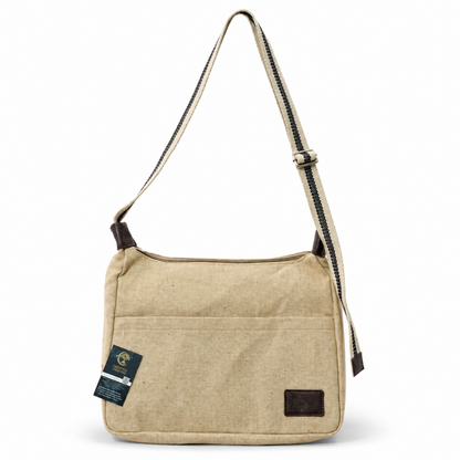 Jute Sling Bag/ Crossbody Messenger Bag