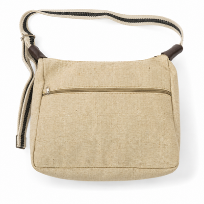 Jute Sling Bag/ Crossbody Messenger Bag