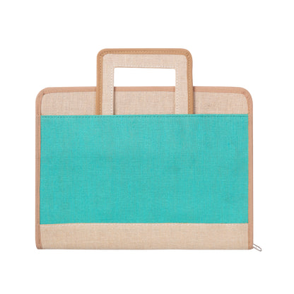 Fine Jute With Braided Carpet Seminar Bag