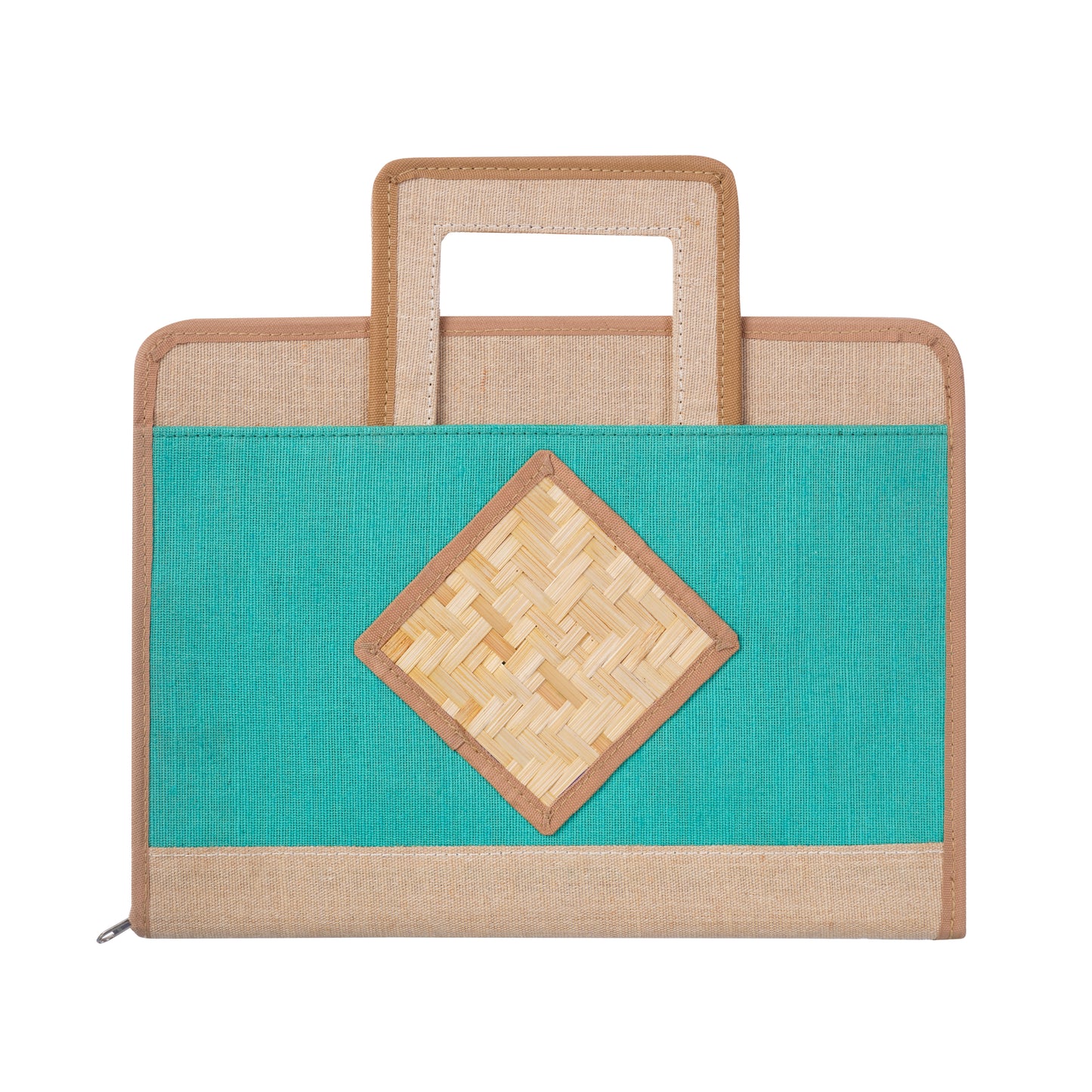 Fine Jute With Braided Carpet Seminar Bag | CTFF0010