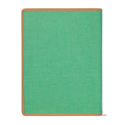 Jute File Folder With Sohrai Painting