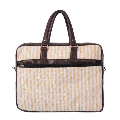 Handmade Designer Premium Jute Laptop Bag