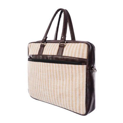 Handmade Designer Premium Jute Laptop Bag