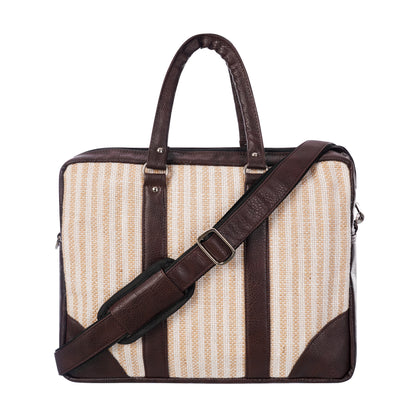 Handmade Designer Premium Jute Laptop Bag