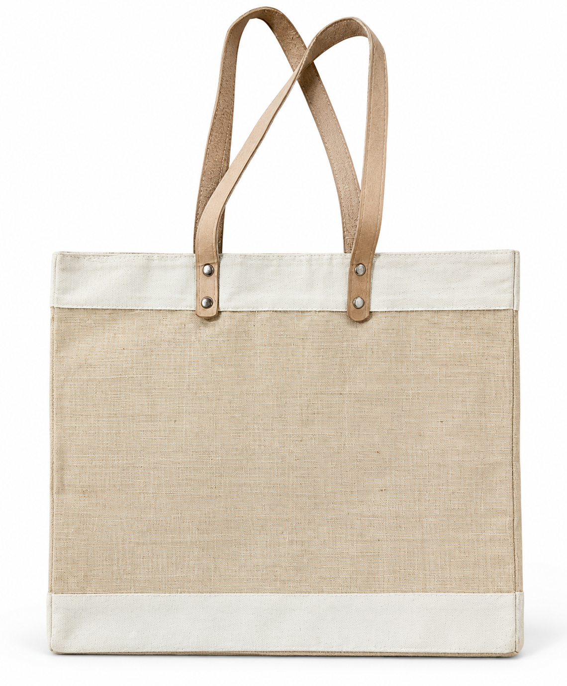 Canvas & Jute Shopping Bag