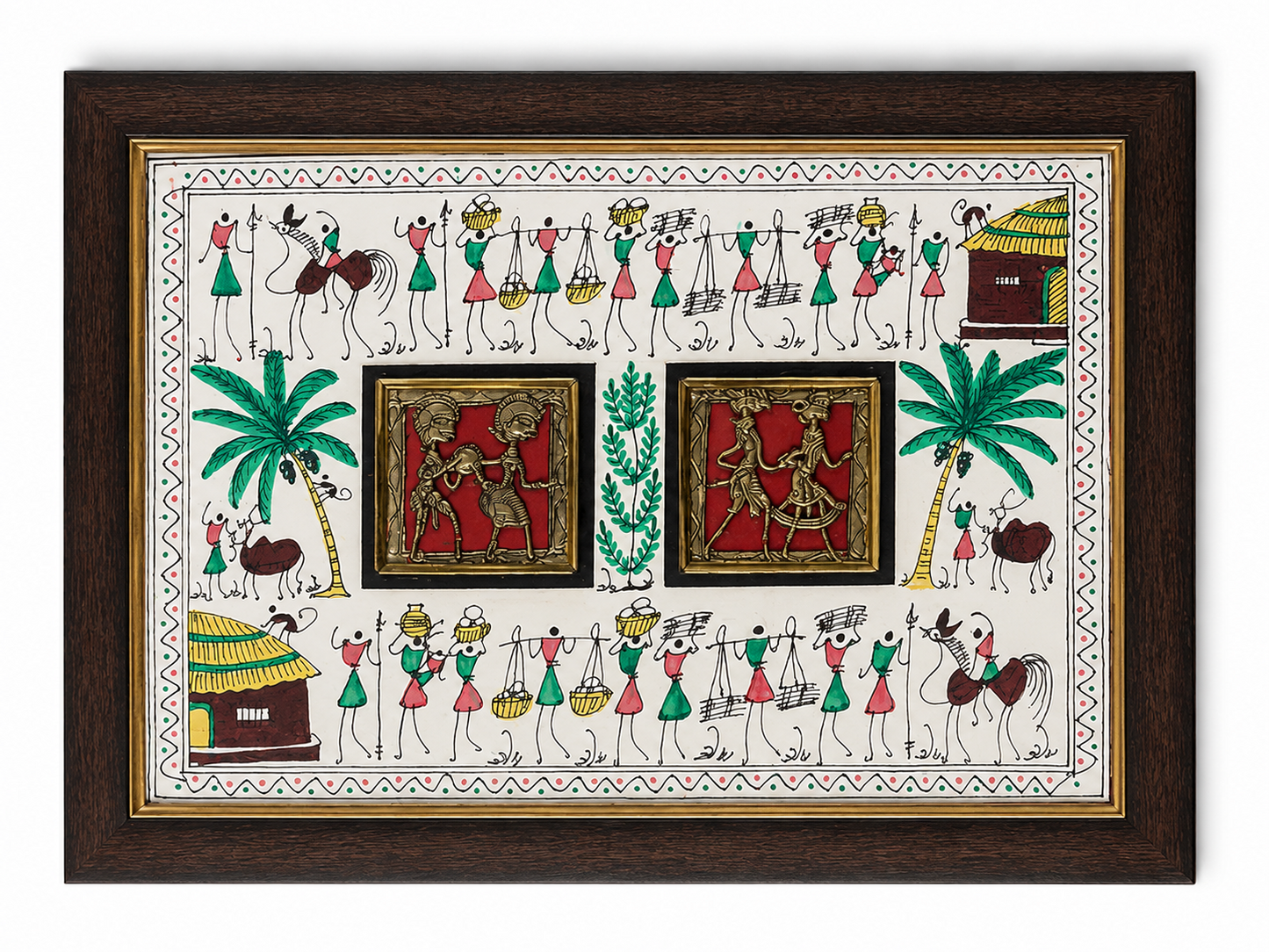 Two Figure X 2 Square Jali Frame