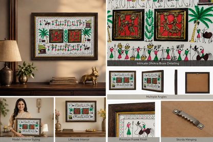 Two Figure X 2 Square Jali Frame