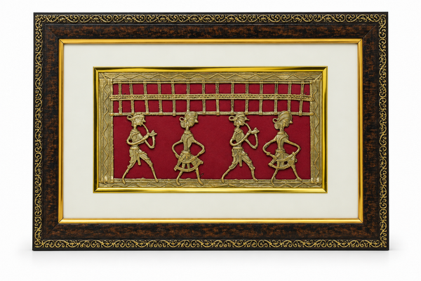 Dhokra 4 FGR Jali Frame (9"X12")