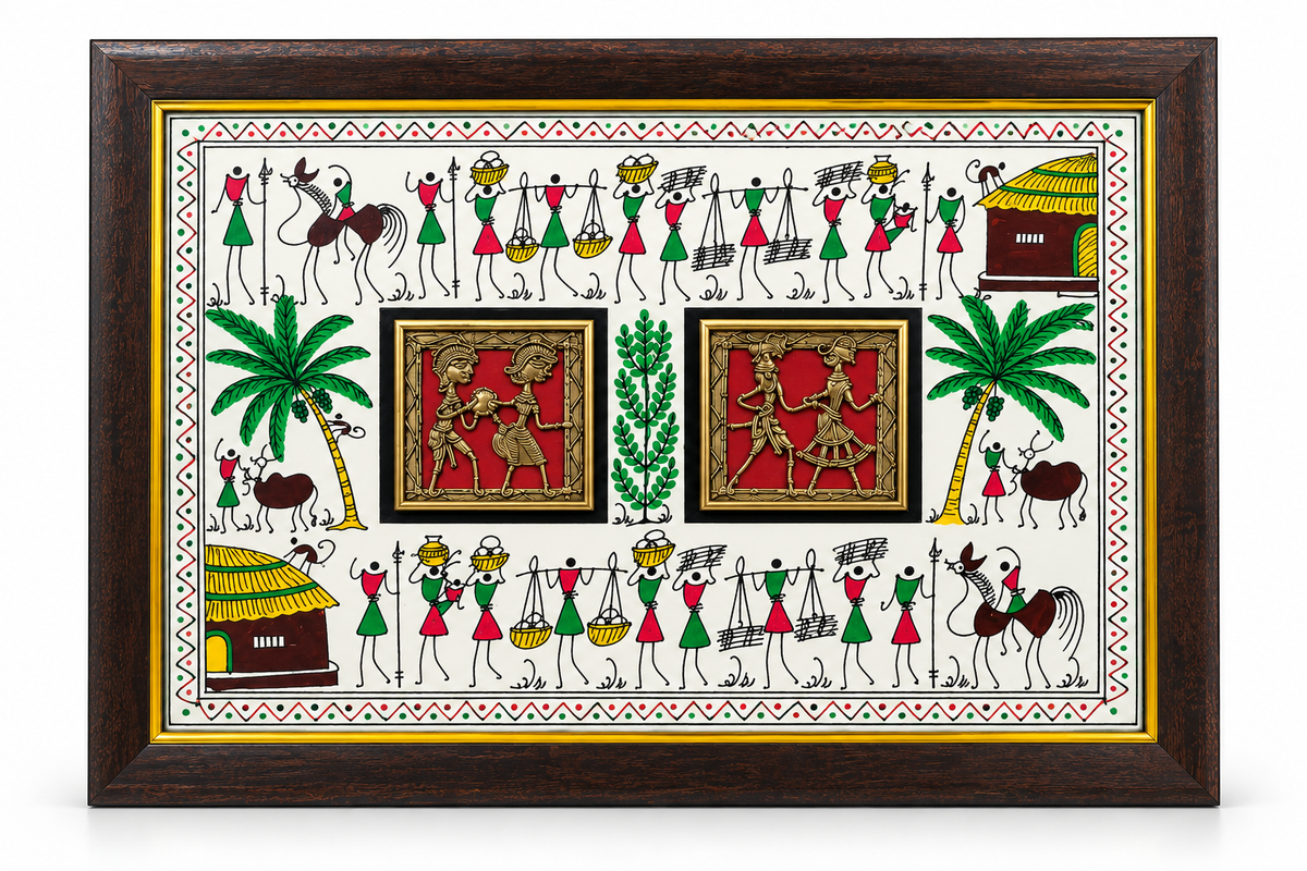 Two Figure X 2 Square Jali Frame
