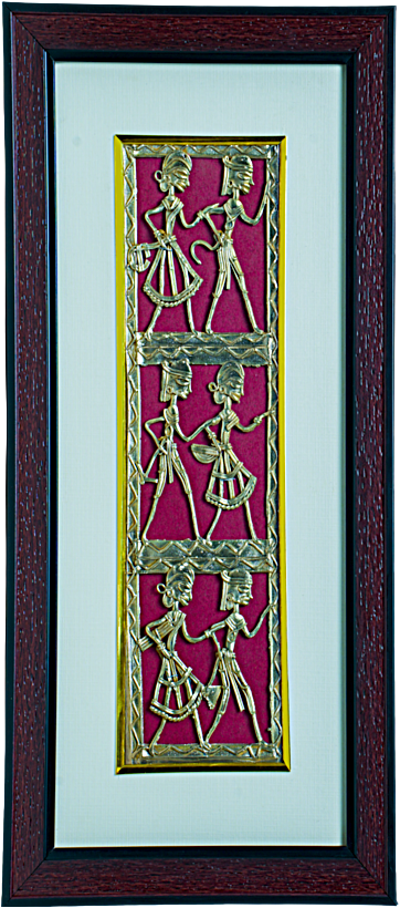 DHOKRA 1 PCS 6 FGR HANDMADE FRAME