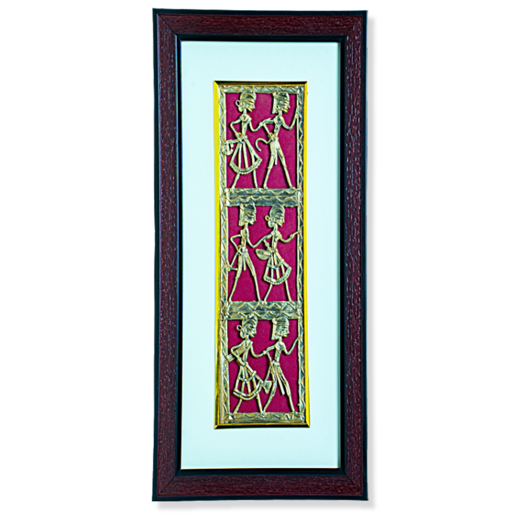 DHOKRA 1 PCS 8 FGR HANDMADE FRAME | DHPF0002