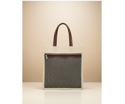 Sophisticated Jute Carry Bag