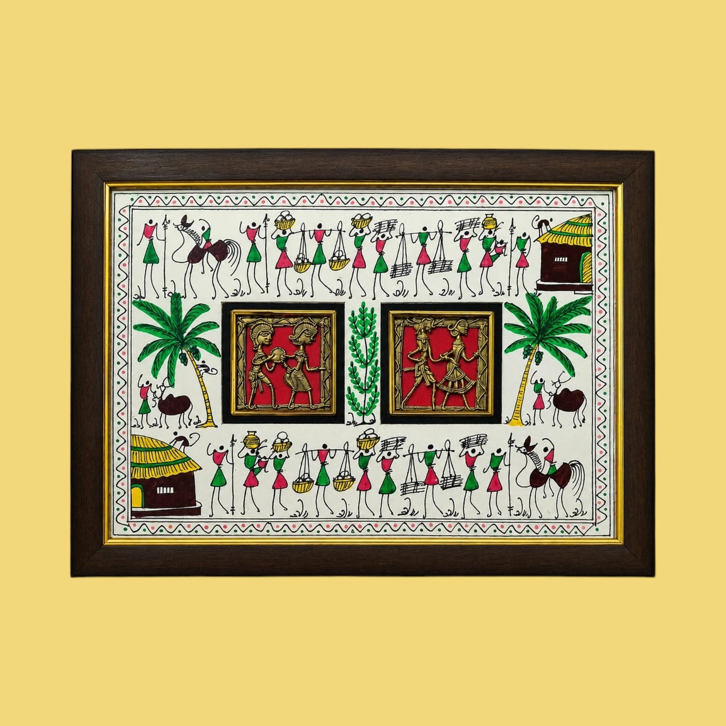 Two Figure X 2 Square Jali Frame